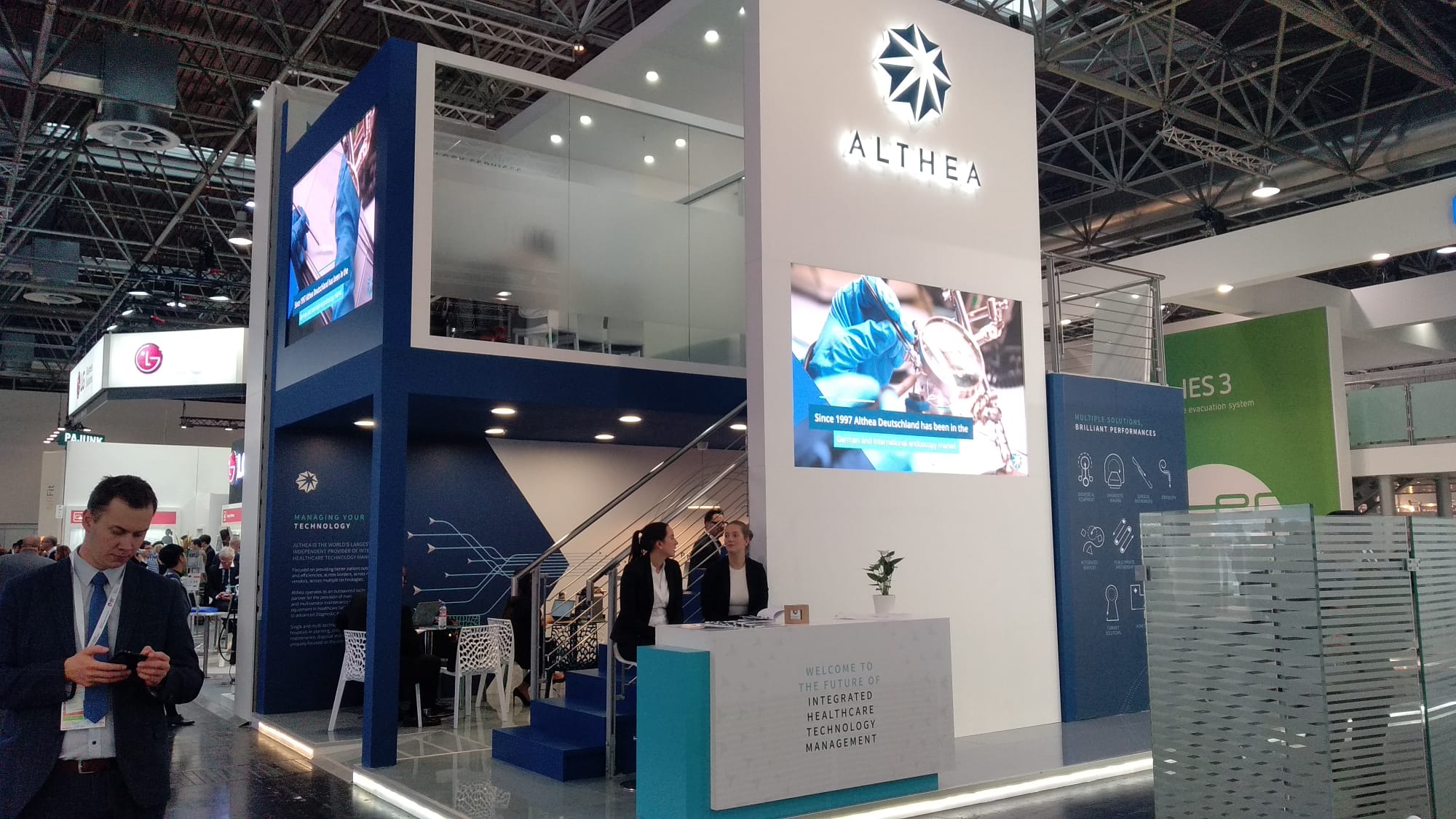 Medica Dusseldorf althea stand