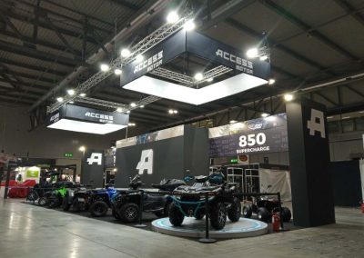 Bespoke design stand for Automotive