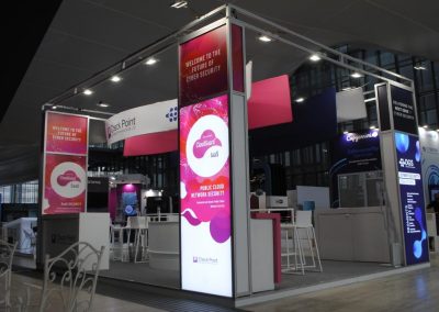 Stand builders in Rome for Cybertech