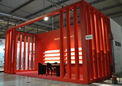 Mido stand design and construction