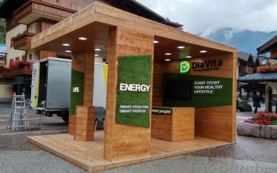 Diavita outdoor exhibition space