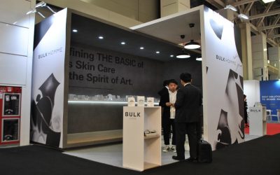 Bulk exhibition stand at Cosmoprof Worldwide