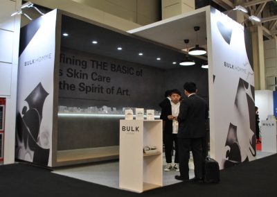 Bulk exhibition stand at Cosmoprof Worldwide